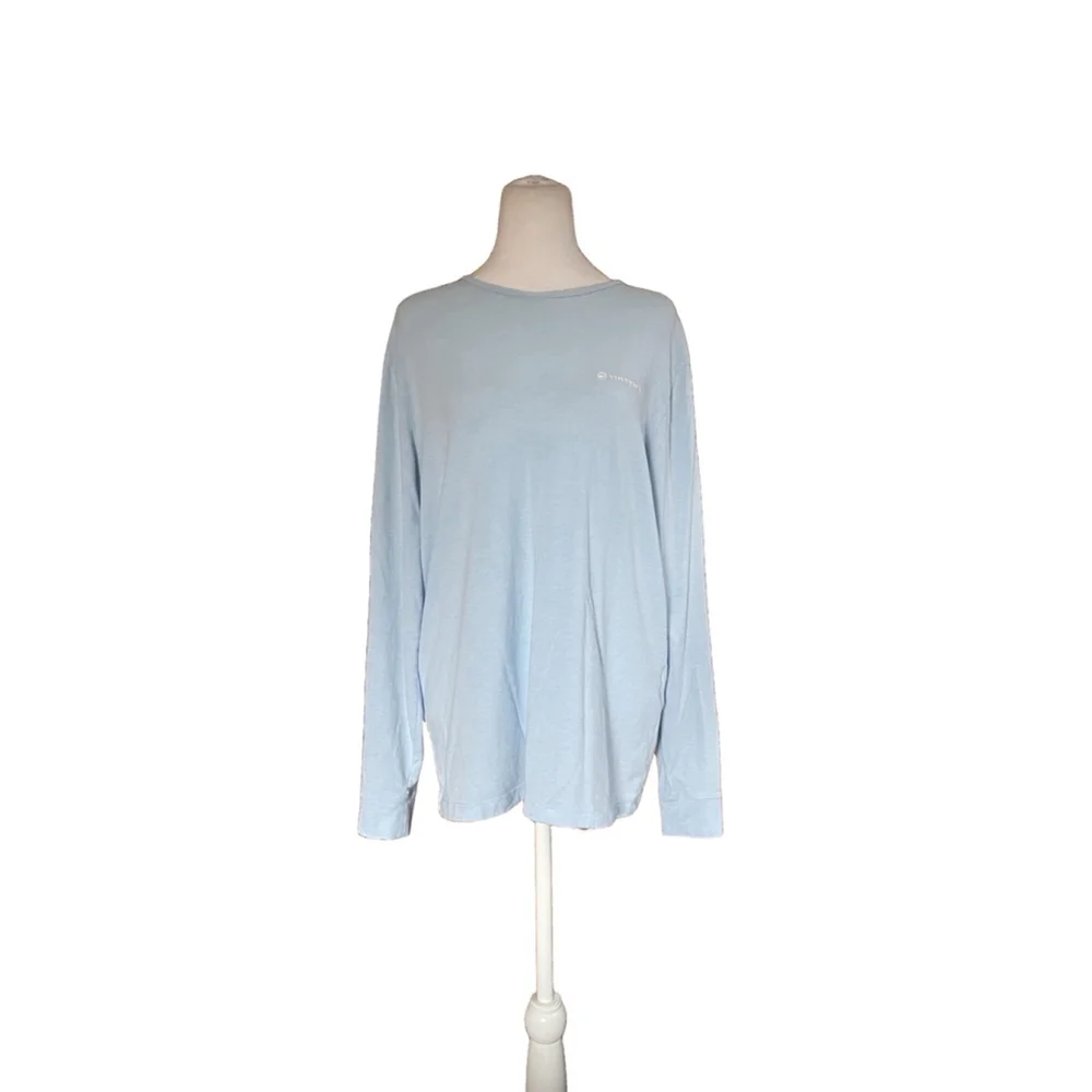 Women’s Vineyard Vines Light Blue Long Sleeve T-Shirt Size S - Picture 2 of 4